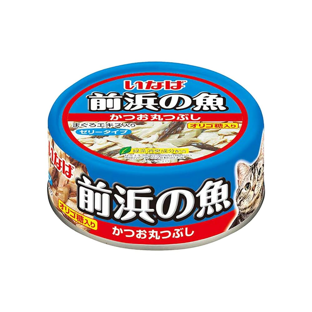 いなば 前浜の魚 かつお丸つぶし 3種類 24缶×3 72缶 Amazon | 前浜の魚 かつお丸つぶし 115g×24缶 | いなば | ウェット 通販