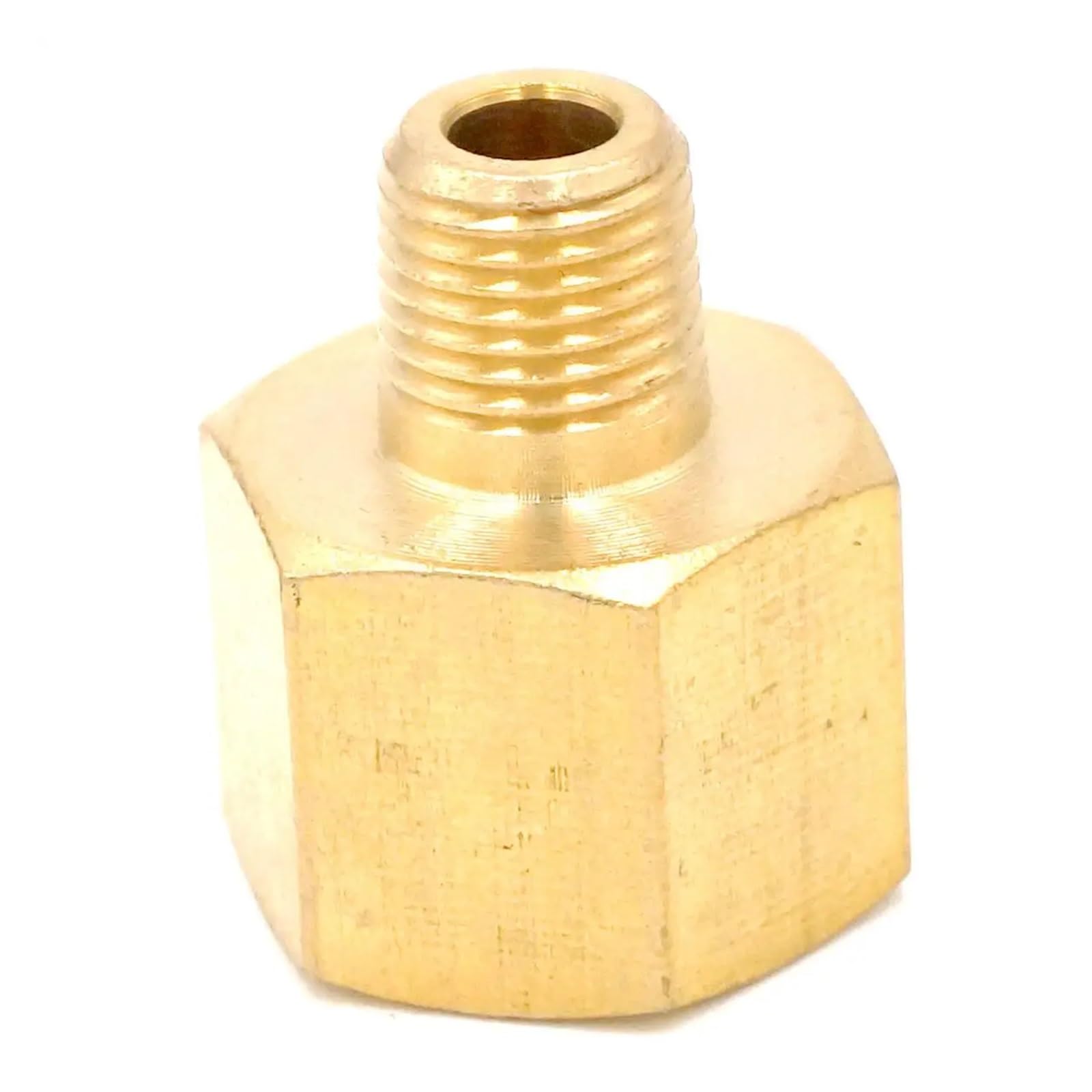 AARTERZZA 1/8" BSPT Male x 3/8" NPT Female Brass Pipe Fitting Connector Adapter
