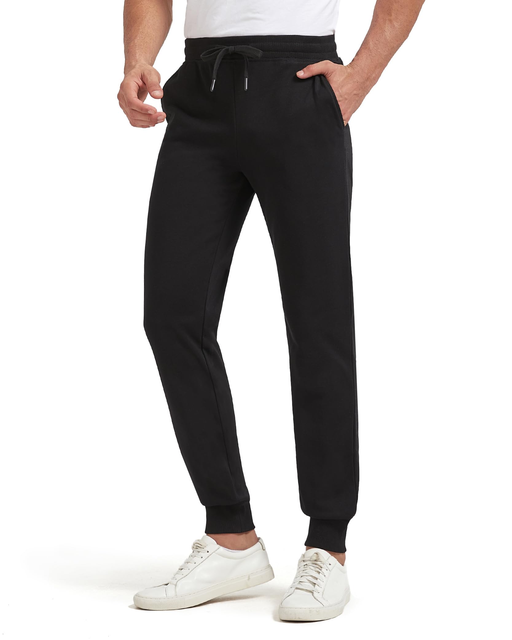 Zylioo Tall Men Sweatpants Extra Long, Tall Size Men's Jogger Long Length, Long Leg Tall Men Running Pants,Mens Long Jogging Pants with Pockets