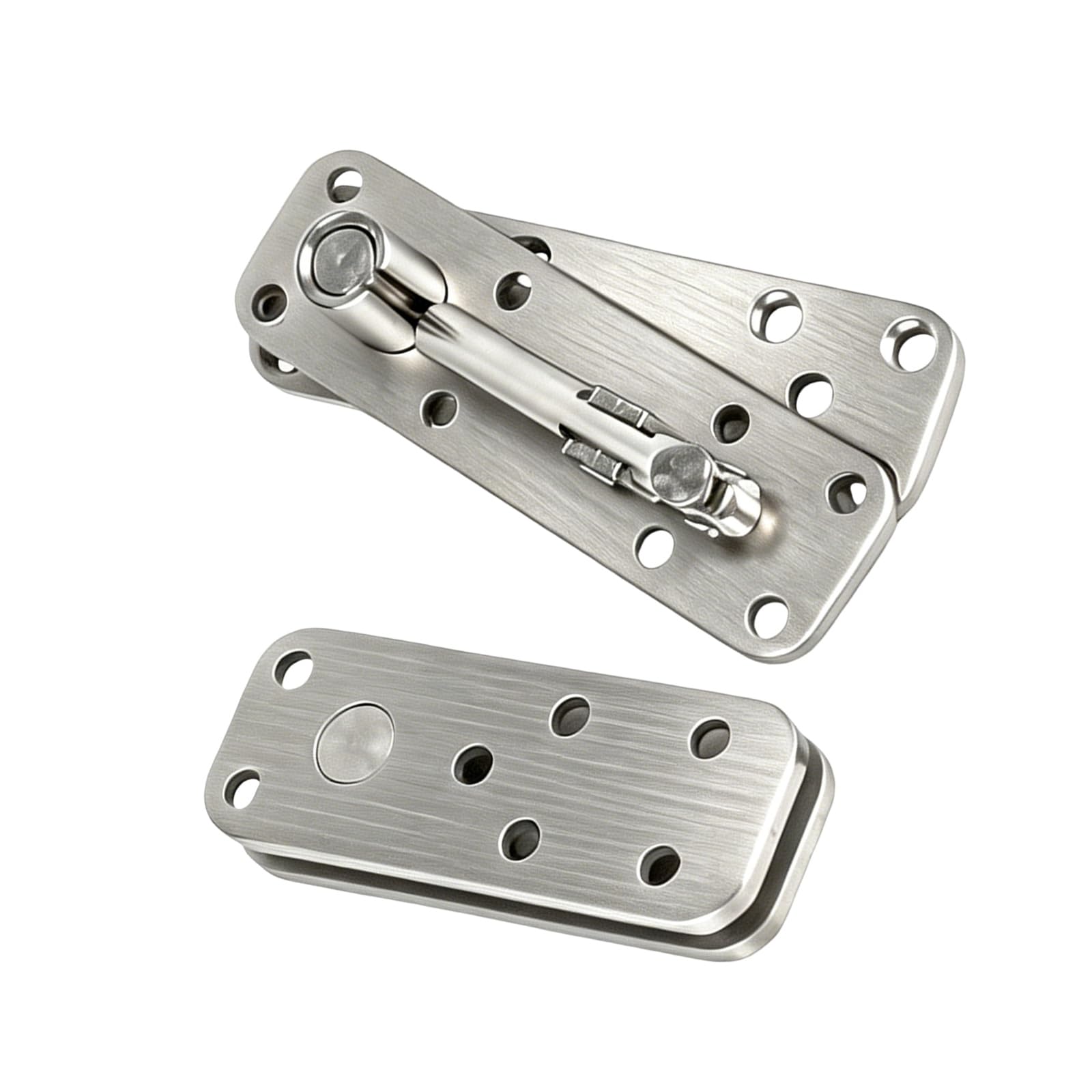 Duty Concealed Door Hinge Replacement Stainless Steel 360 Rotating Doors Hinge for Wood Door Smooth Quiet Operate Hardware Swing