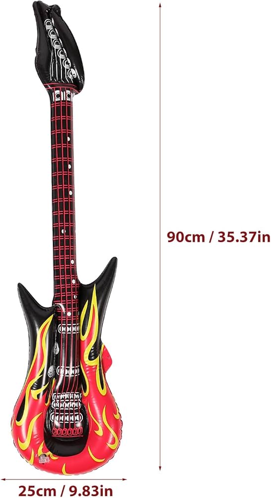 Amazon.co.jp: Zerodekoインフレータブルギター 6個セット 爆破炎 Amazon.co.jp: Zerodekoインフレータブルギター 6個セット 爆破炎