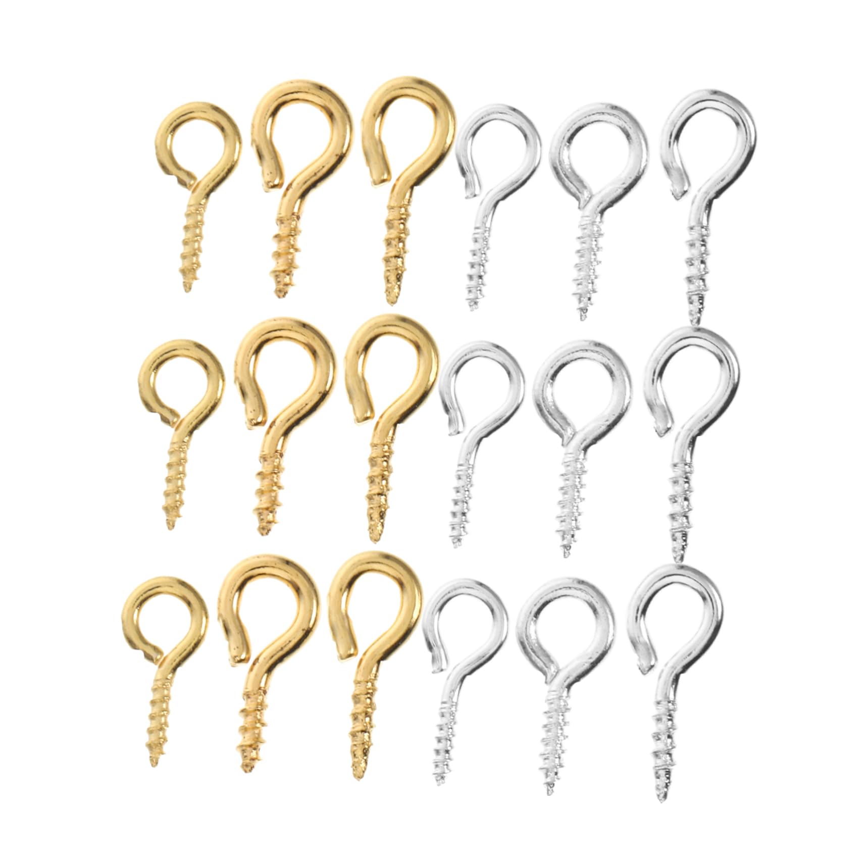 LIFKOME 1 Set DIY Jewelry Making Eye Screws Boxed Eye for Crafting and Earring Making Self Tapping Design for Easy Use for Unique Accessories