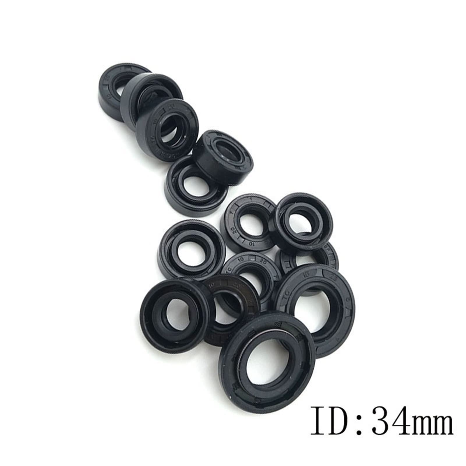 Joint Spi Double Lèvre Nitrile 16x26x6 Mm – Bague à Lèvre NBR Pour Arbre Tournant, Haute Étanchéité