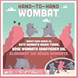 Hand-to-Hand Wombat, Party Game, 3-6 Players, from 7+ Years, 15 Minutes, German