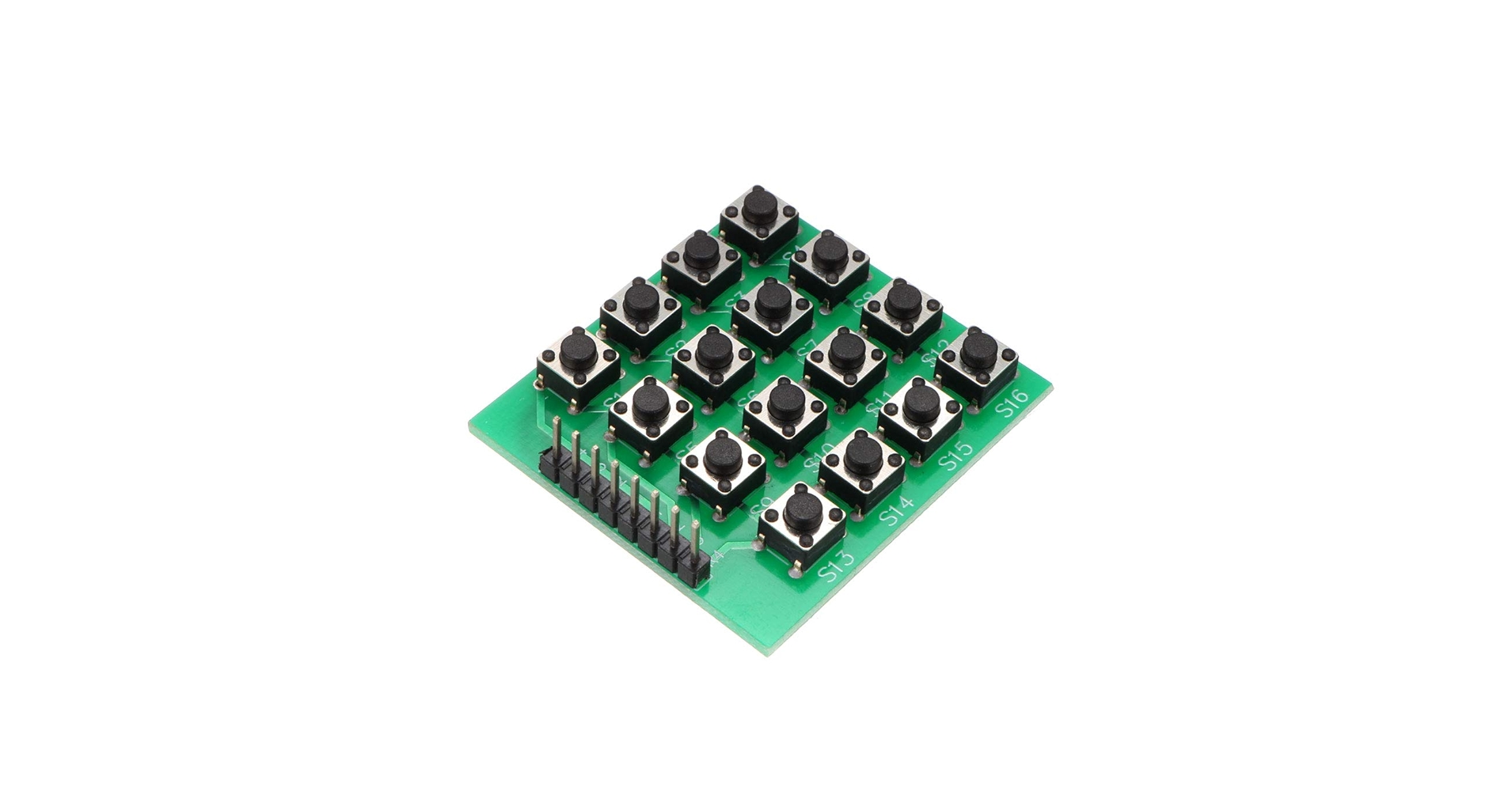 Amazon | uxcell 4 x 4マトリックス16キーパッドキーボードモジュール