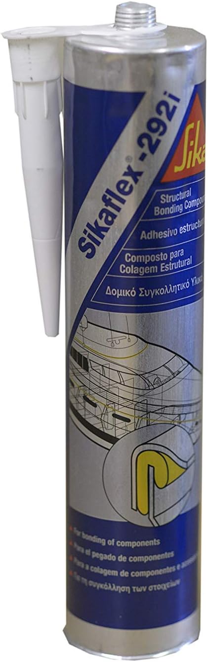 Sikaflex 292i White Marine High Strength Polyurethane Adhesive Cartridges - Case of 12