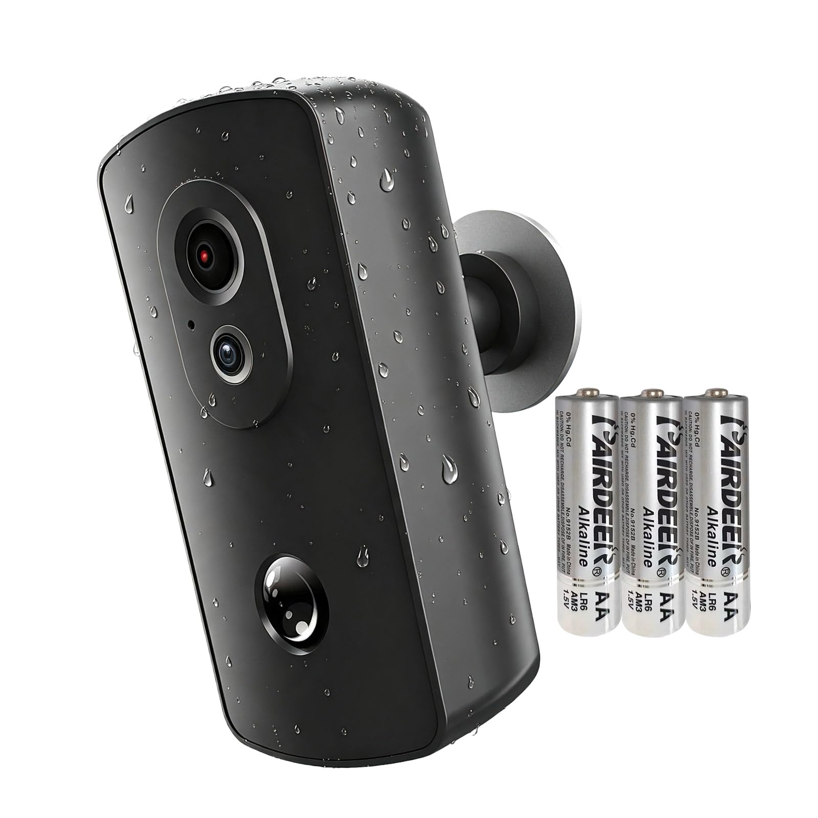 Outdoor Camera WiFi Wireless,AA Battery Operated Security Camera,2 Year Battery Life,No Subscription,Built in Sd Card and Ai Detection, Wireless Home Security Cameras:Do it Yourself-image-47