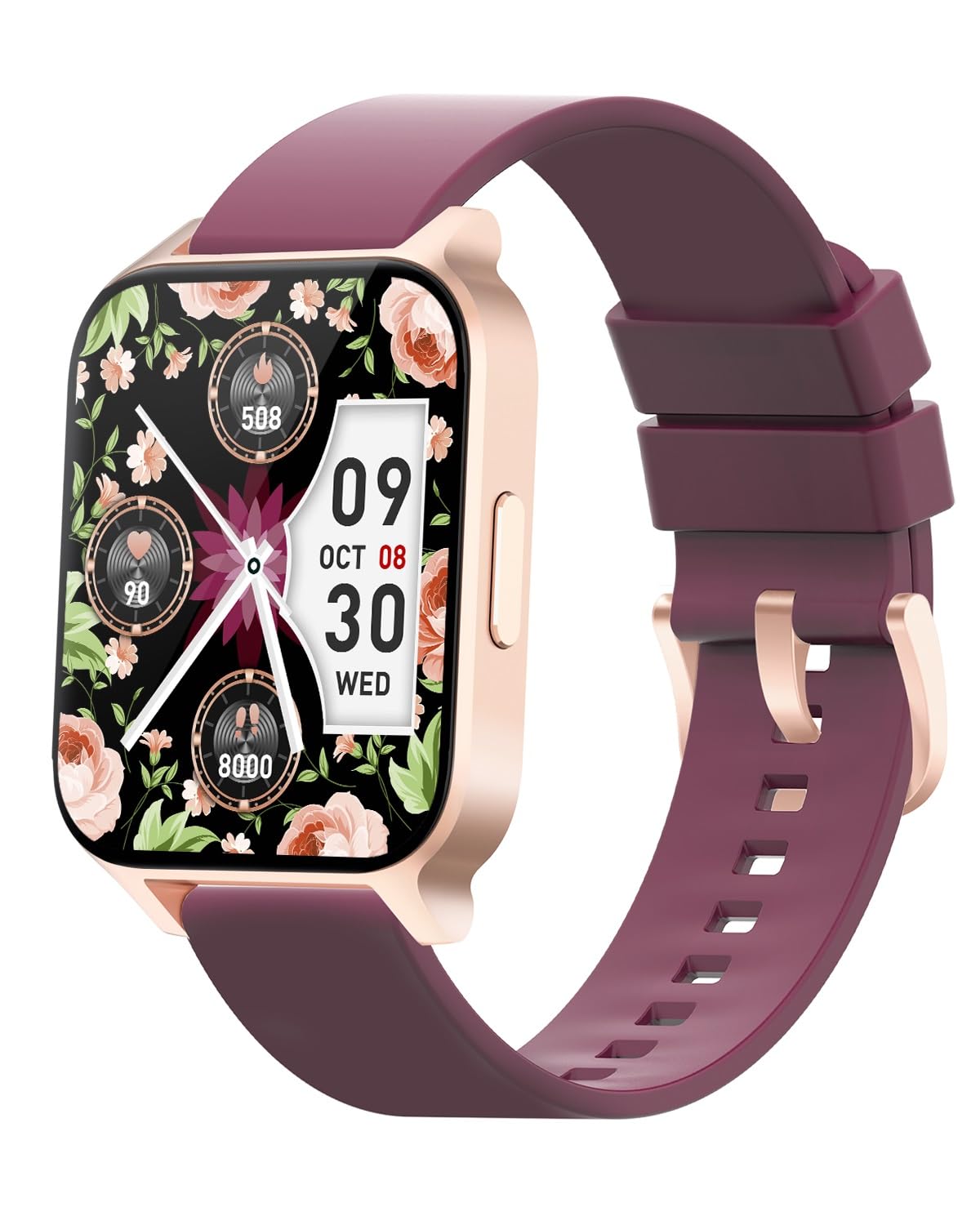 Cloudpoem Smartwatch,Reloj Inteligente Mujer Impermeable IP68 Pulsera Actividad Reloj Deportivo con Pulsómetro Monitor de Sueño Calorías Podómetro para Android iOS(Púrpura)
