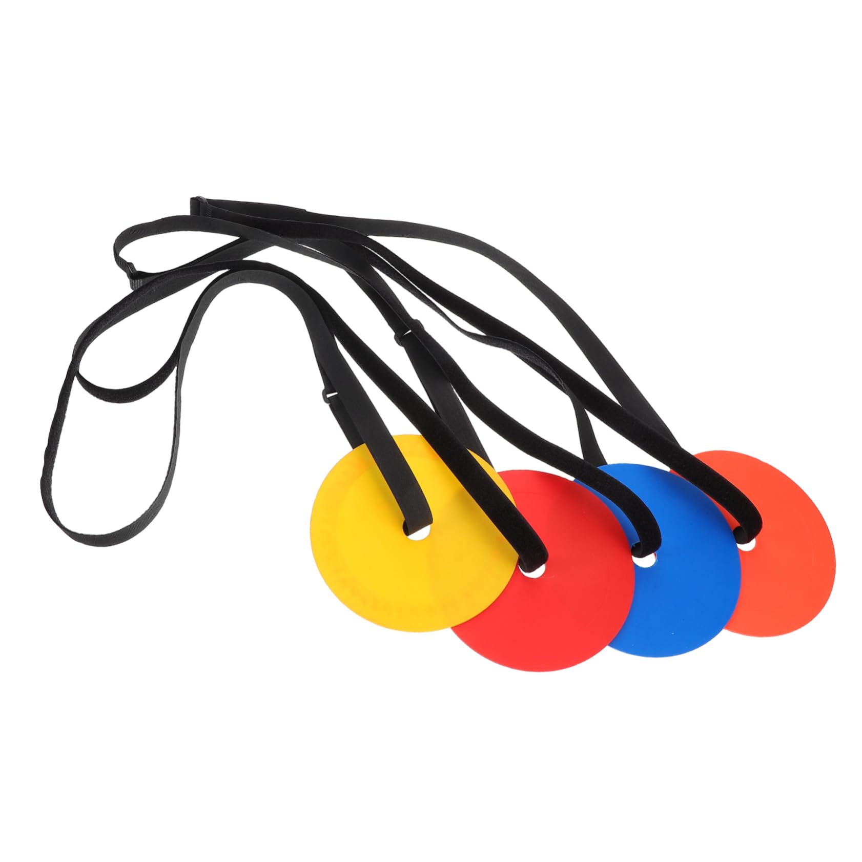 HEMOTON Hockey Goal Targets Soccer Training Equipment Flat Cone Football Practice Target TPE Soccer Training Discs