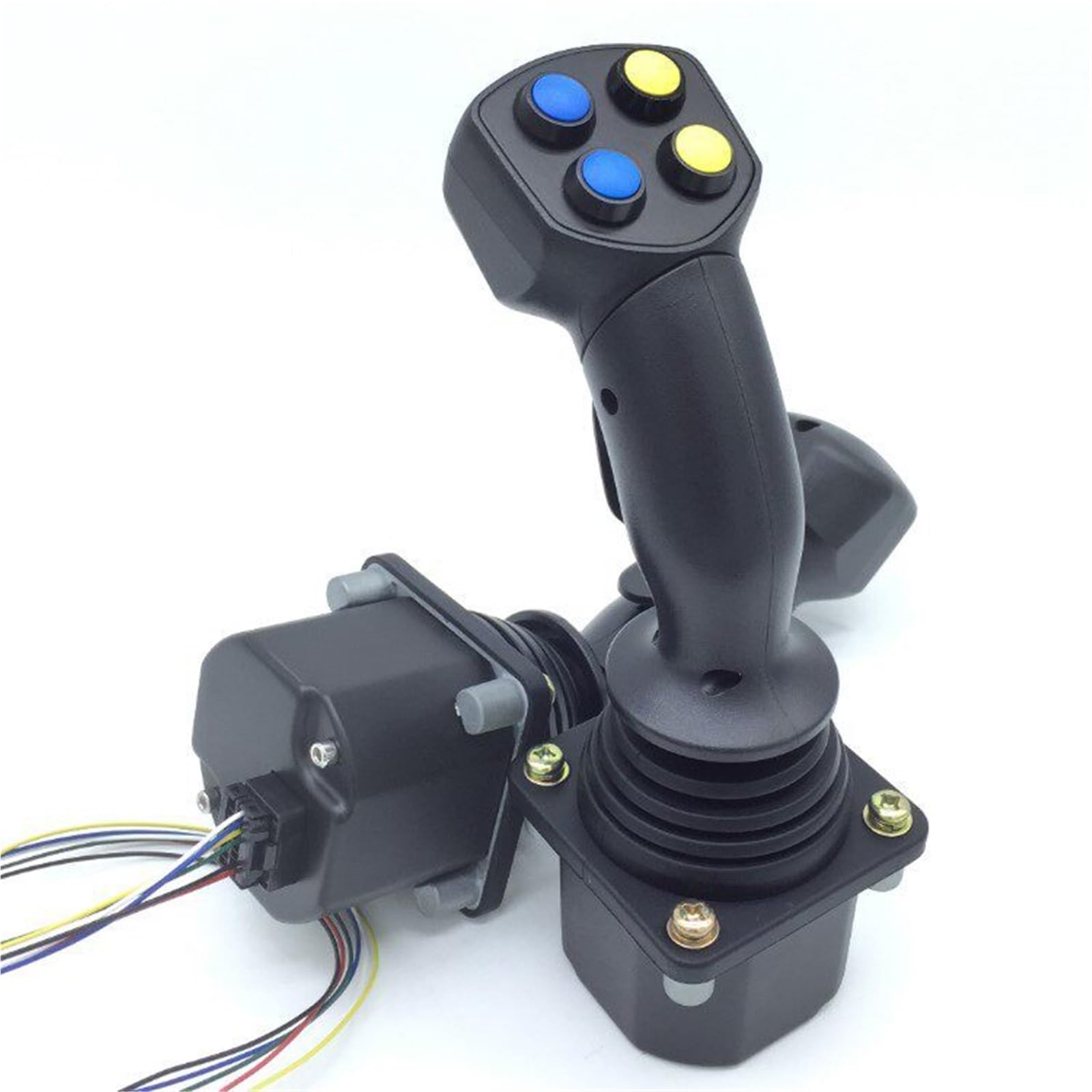Manette Joystick, Capteur Sans Contact Multi-axes 60A4, Industriel Avec Poignée À Bascule,pour le générateur d'images(DC5V output 485MODBUS)