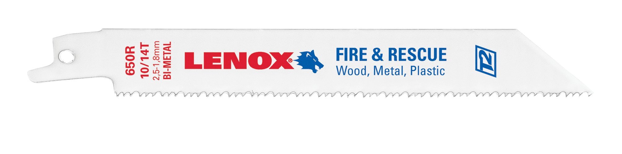 Lenox 20515B650R 6" X 10/14 TPI Bi-Metal Reciprocating Saw Blades 25 P - View #7