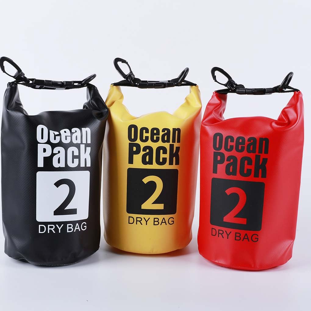 Wasserdichte Taschen, multifunktionaler Outdoor-Rucksack, Reisen, Kajak, Rafting, Damen, Pool, Camping, Gelb, 2 l, einzelne Schulter, 2 l, 1 Schulter