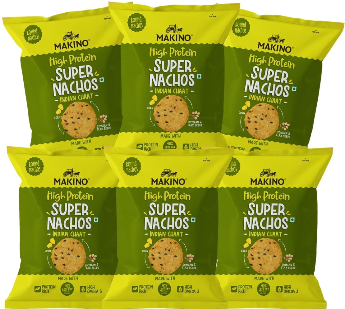 Makino Super Nachos (Each 60 gm)(Pack of 6) (Indian Chaat) (B0B3DL2Q4Y) Amazon Price History, Amazon Price Tracker