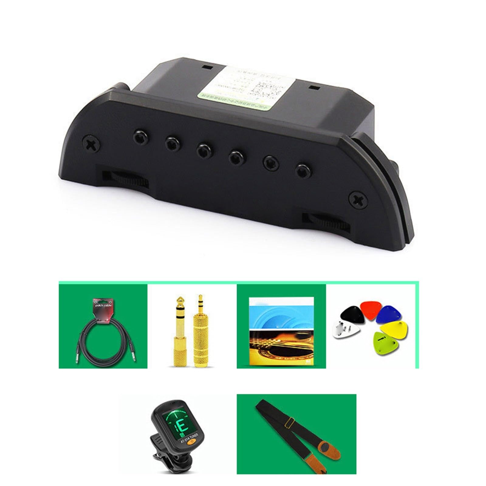 Guitar Pickup Professional Performance-level Hole-free Folk Guitar Board Active Pickup