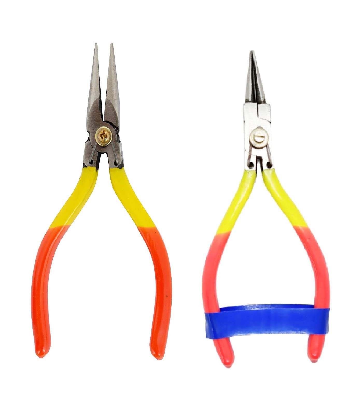 Paradise Tools (India)® Silk Thread Jewellery Making Flat Nose and Round Nose Pliers (Mini Nose & Mini Round Nose) (B08JQLMNGV) Amazon Price History, Amazon Price Tracker