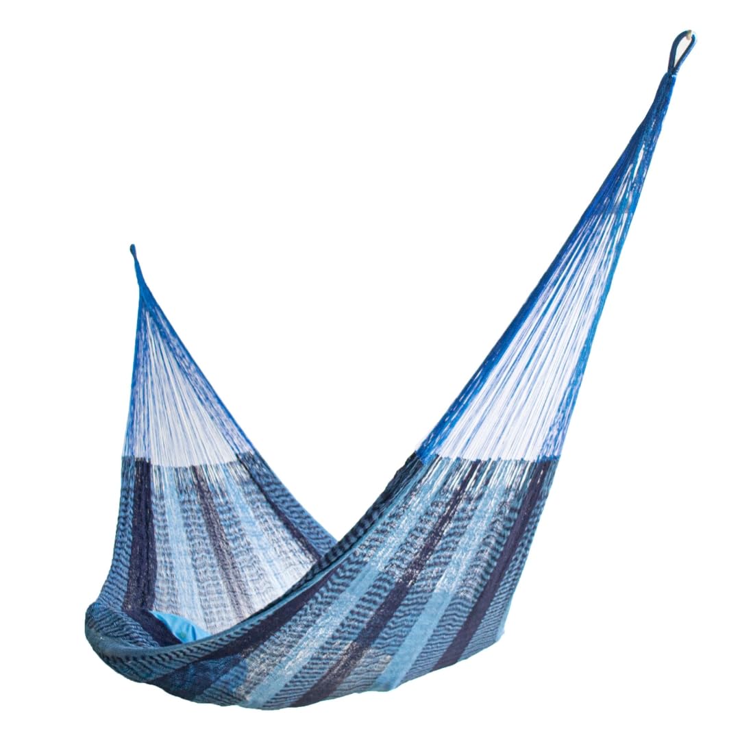 Hammocks Rada- Handmade Yucatan Hammock - Matrimonial Size (2-Blues)