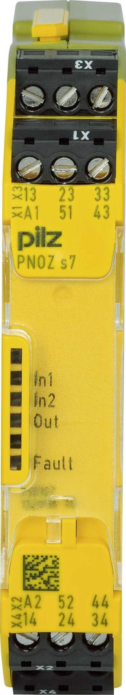 750107 Pilz - PNOZ s7 24VDC 4 n/o 1 n/c - Safety relay PNOZsigma - Contact expansion