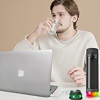 Vista 4 de FitTurn Paquete de 2 cargadores compatibles con HidrateSpark PRO Smartest Cable de carga de botella de agua cargador USB de repuesto para Hidrate