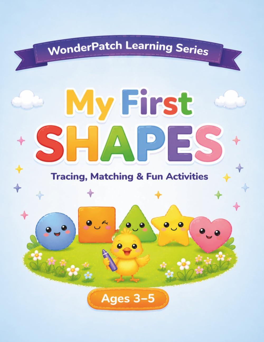 My First Shapes: Tracing, Matching & Fun Activities (WonderPatch Learning Series)