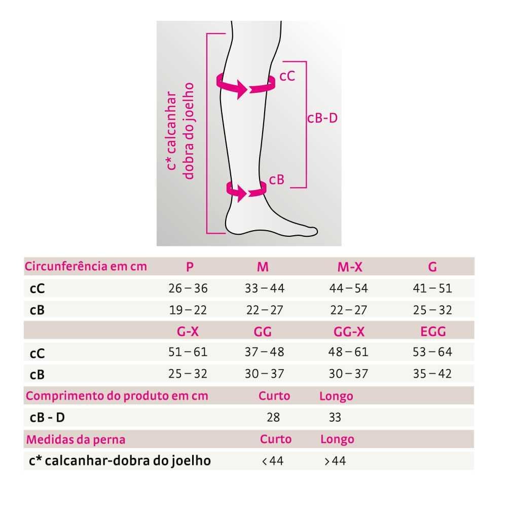 Circaid Juxtalite Essentials BD Long (33 cm) – Vitello, beige | Indumento a compressione anelastico per problemi venosi | CEAP C2-C5 | con fascia giustapposta | Circaid Buil-in-Pressure System (M)