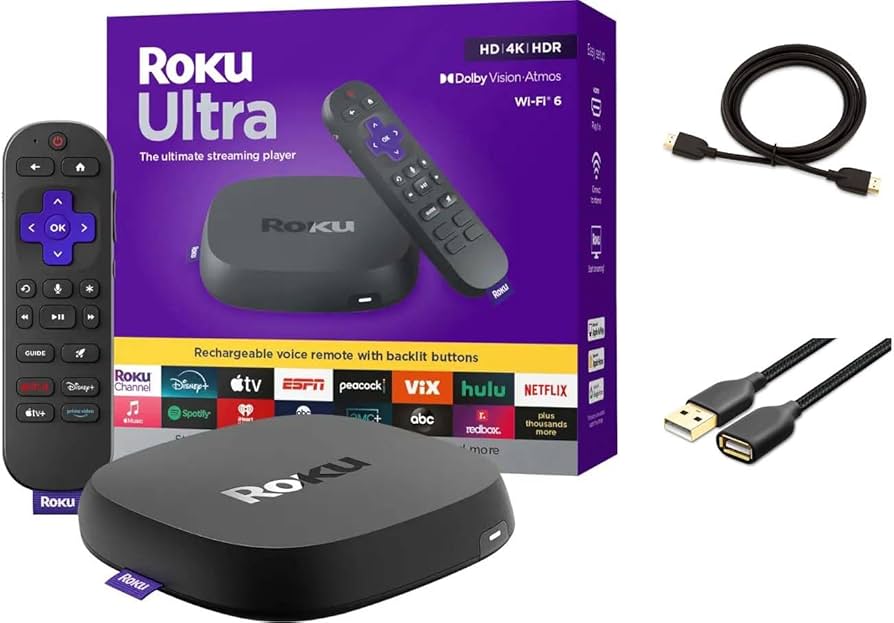 Amazon.com: Roku Ultra Ultimate Streaming Player, 4K Streaming