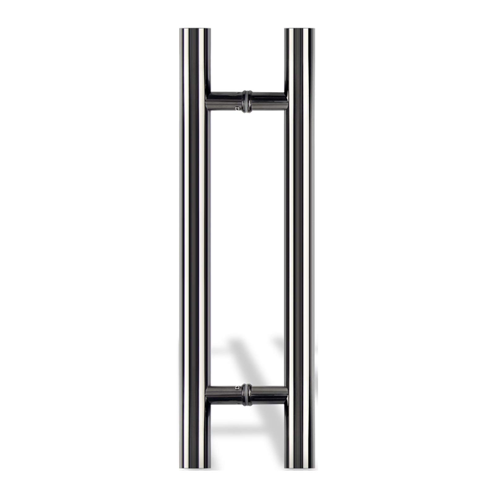 Poignée de porte en acier inoxydable lourd contre les vibrations de porte en verre coulissante