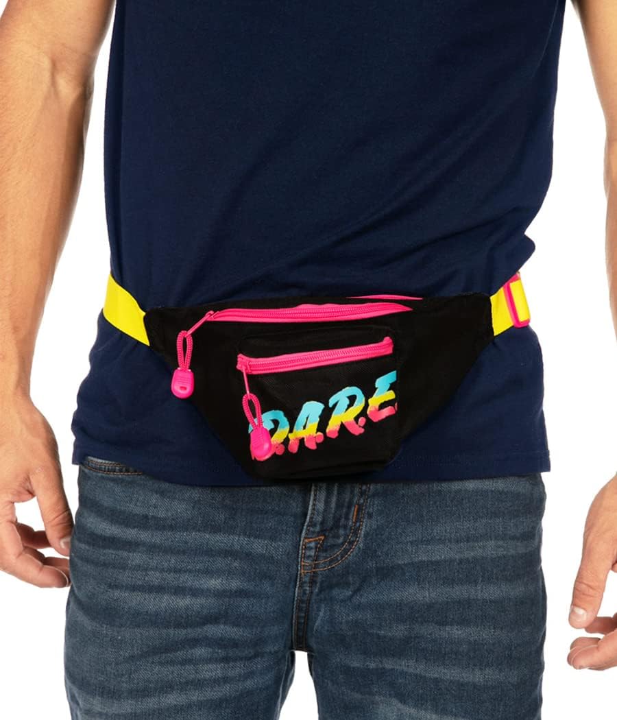 Black DARE Fanny Pack