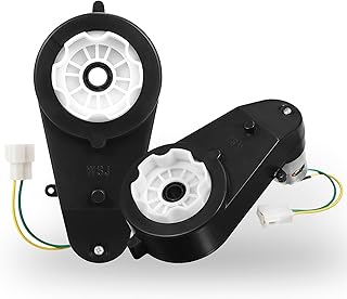 12V Kids Ride On Car Gearbox 550 2Pcs 12V Motor 30000RPM Powered Wheels Electric Motor Gearbox High Speed RS550 Drive Engine for Kids Ride On Toys Car Motor