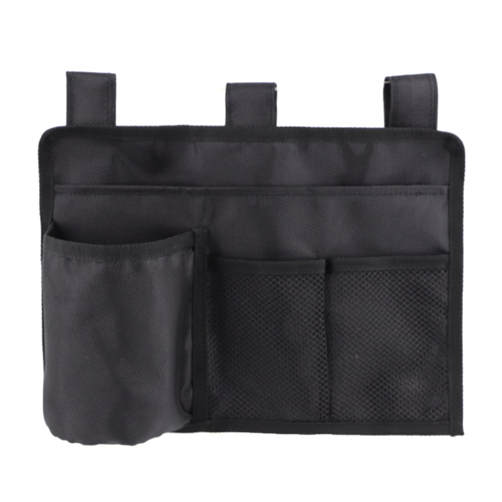 Tsophreniq Multipurpose Wheelchair Armrest Storage Bag for Seniors and Disabled Waterproof for Effortless Storage Management Disability Wheelchair Pocket