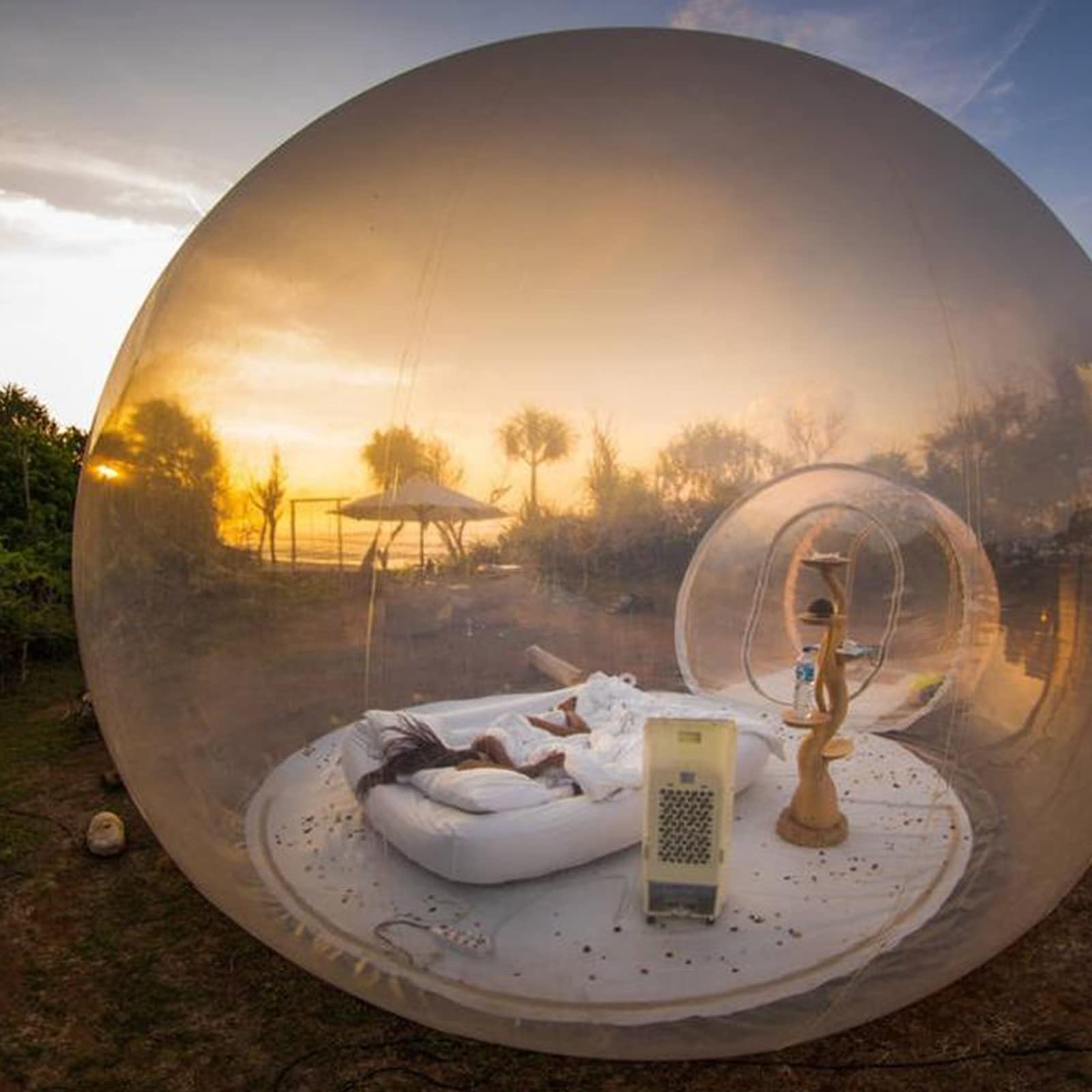 zelt mit sternenhimmel Outdoor aufblasbare Bubble House, Kuppelzelt, Regenfisch und winddichtes Camping-Privatsphäre freie Zelt, 2-3 Menschen aufblasbare Bubble House, 5m Household faucets Sport & Freizeit triathlon-open-water-collection-21744 Vario Sattelstütze, € 50,- Color:ForestGreen