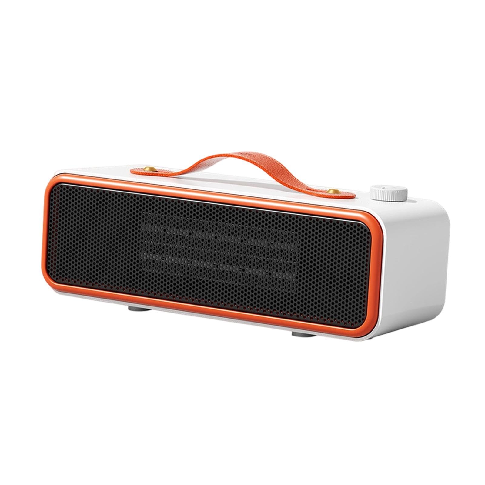 Chauffage électrique rapide contre le froid au bureau, mini radiateur de table orange
