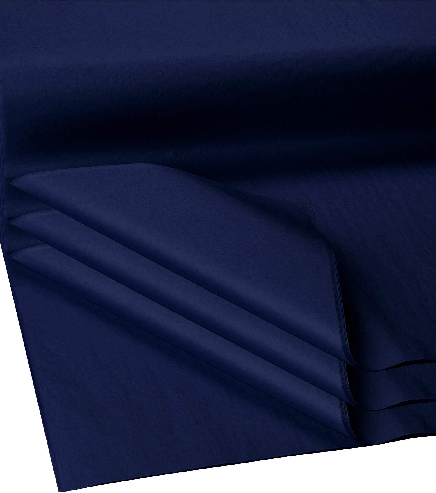 Flexicore Packaging Gift Wrap Tissue Paper | Size: 15 Inch X 20 Inch | Count: 100 Sheets (Dark Navy)