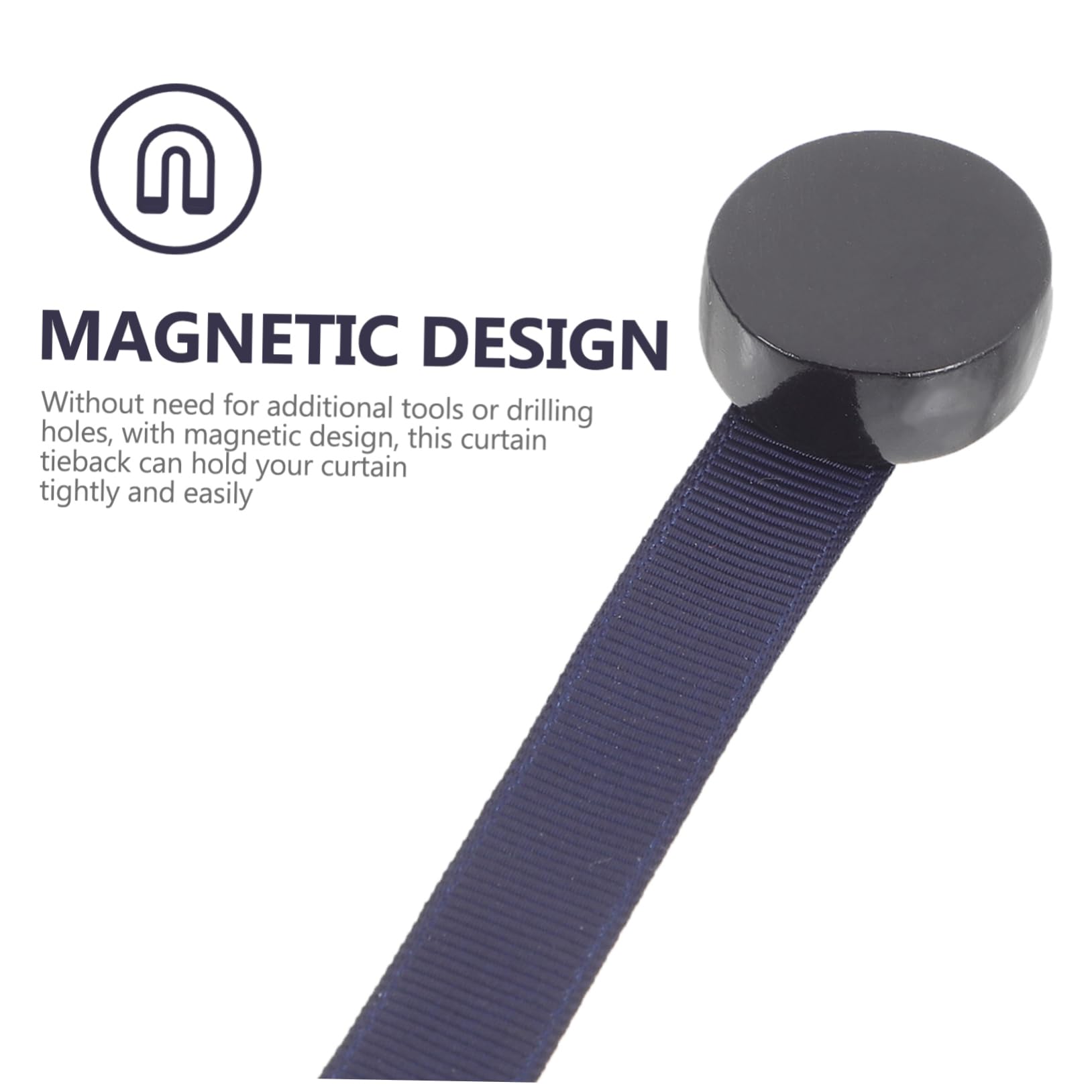4 Ensembles Attaches Rideaux Ancre Accessoires Décoratifs pour Fenêtres Sangles pour Draperies 2 Pièces * 4