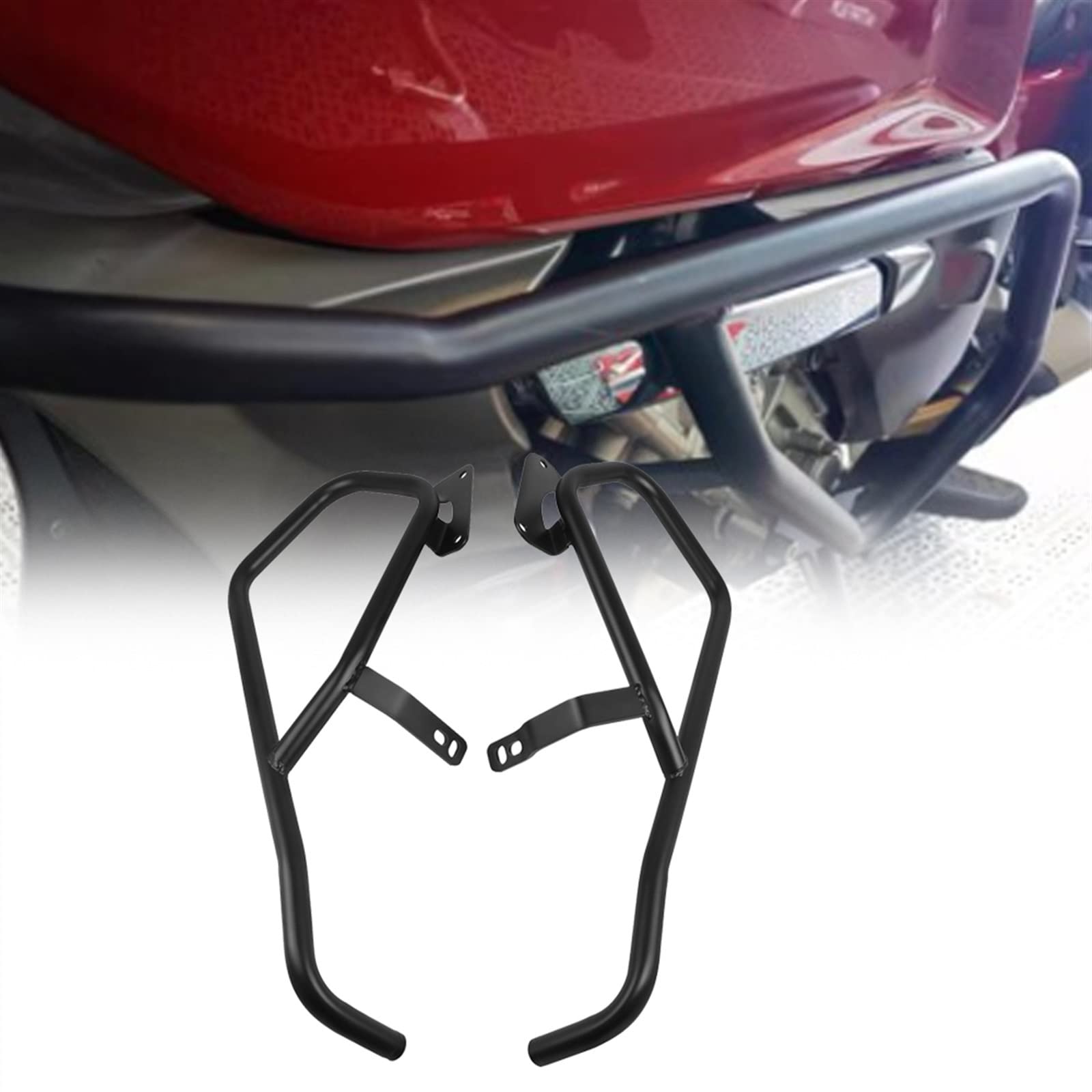 Crash bar autoroute BMW K1600 pour les longs voyages et road-trips