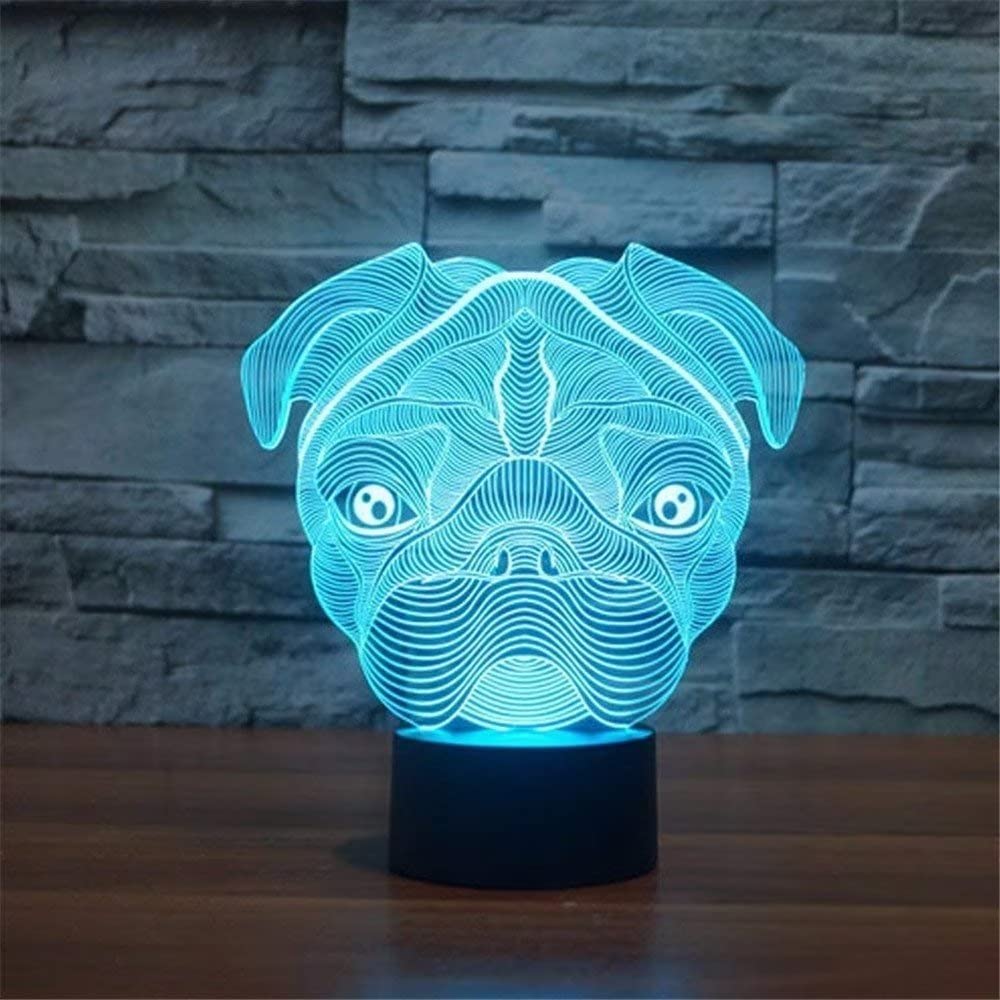 HPBN8 Ltd Illusione Ottica 3D Bitcoin Luce Della Notte LED Lampada 7/16 Cambiamento di Colore Lampada da Tavolo Telecomando USB Alimentato Giocattoli per Bambini Decor di Natale Regalo di Compleanno