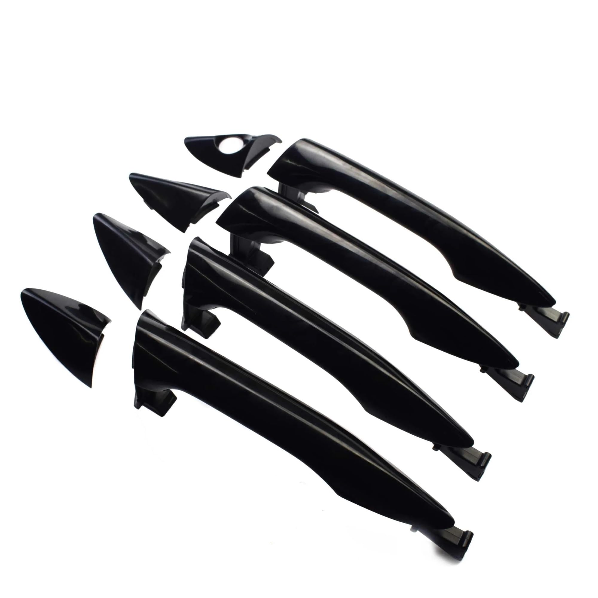 Zhqdrcy One Color Door Open Handles For Hyundai For Elantra 1.8L 2.0L 2011-2016 Car Outside Door Handle(4 Pcs Front Rear Kit)