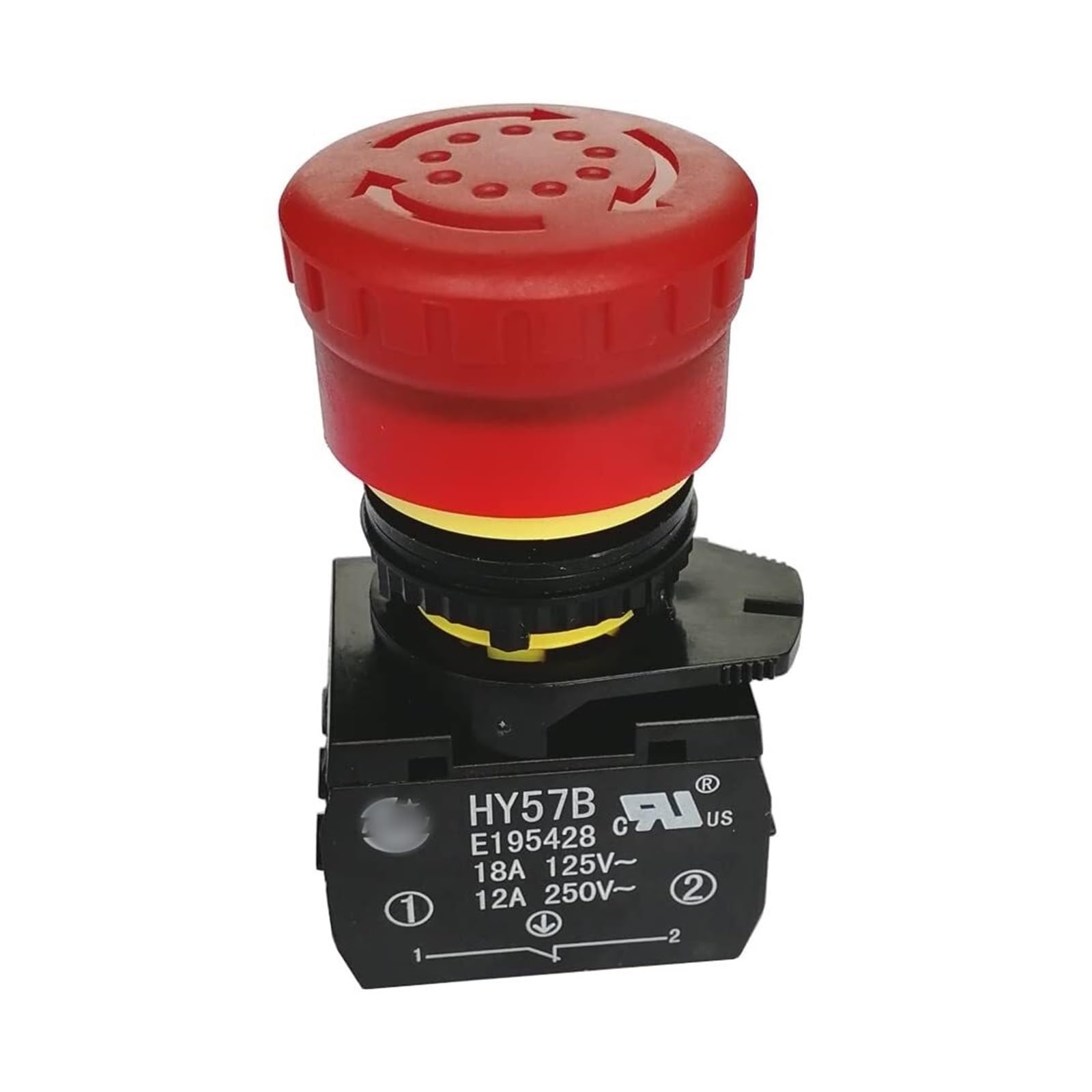 Watreketal Hy57B 125V 18A Emergenze A Pulsante Interruttori - Foto 4