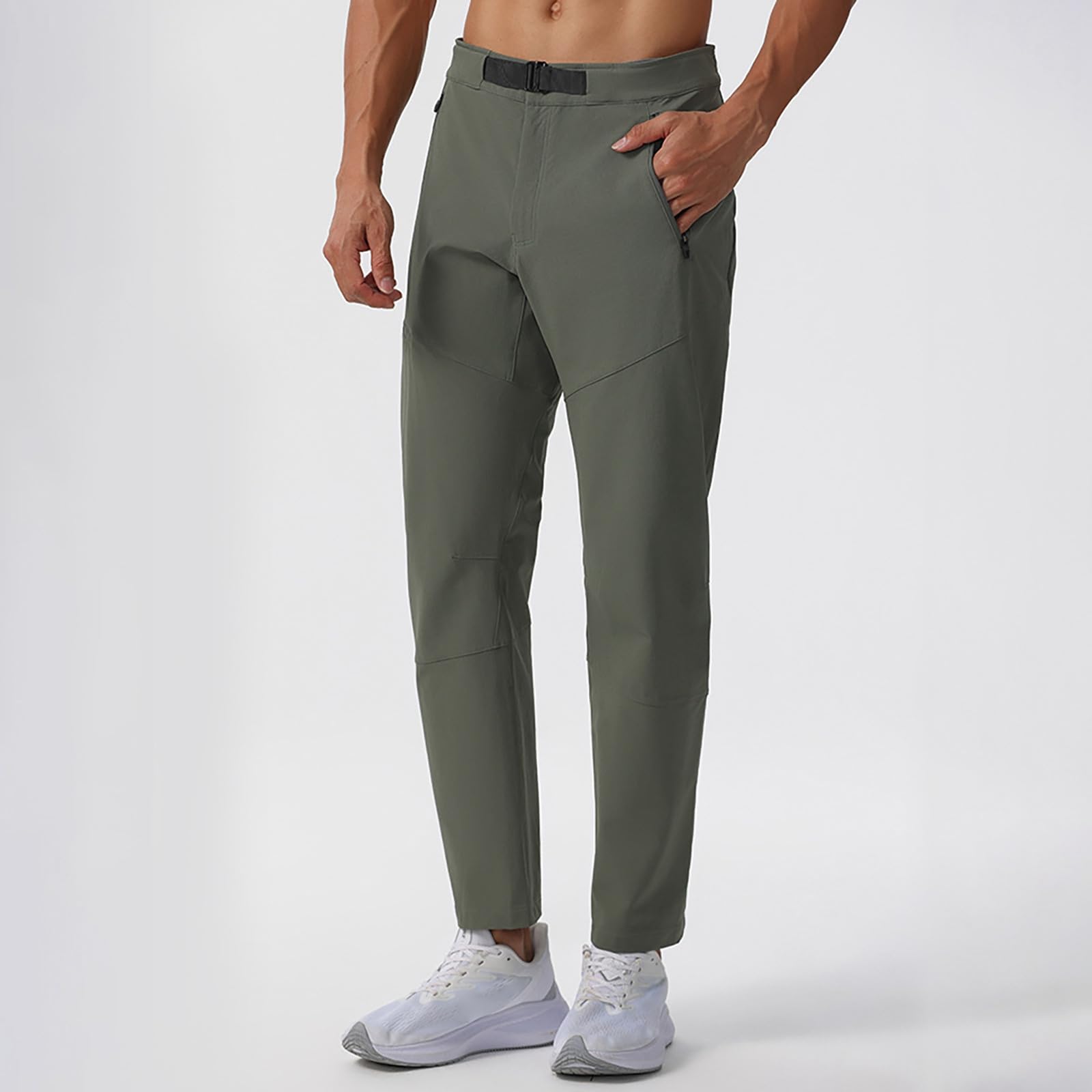 Pantalon De Randonnée Homme Pantalon Randonnée Escalade Travail Stretch Pluie Moto Peintre Cargo Noir Convertible Impermeable Chantier Large Décontracté Tactique Imperméable Camping Chaud 2XL Sport