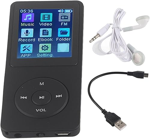 Miniatura 7 de Reproductor MP4 Soporte portátil 32G máximo Tarjeta de memoria pequeña delgada 1.8 LCD Reproductor MP4 Media Music Reproductor de audio con