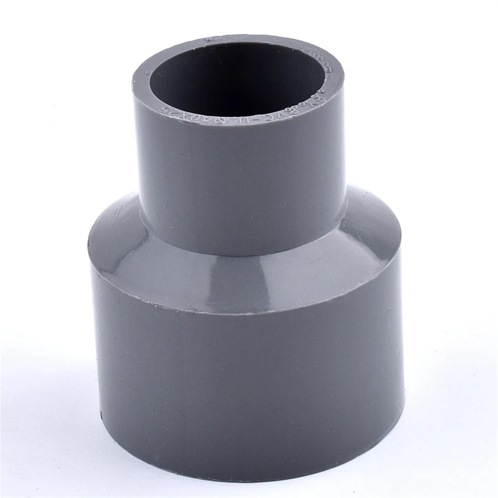 Raccord de Tuyau de Jardin Connecteur réducteur Droit en PVC for Tuyau d'arrosage de Jardin, 63 mm, 75 mm, 90 mm, 1 pièce(75 40mm)