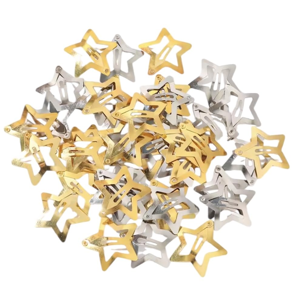 Amazon.co.jp: 【MateRial】 ヘアアクセサリー 2個セット メタリック