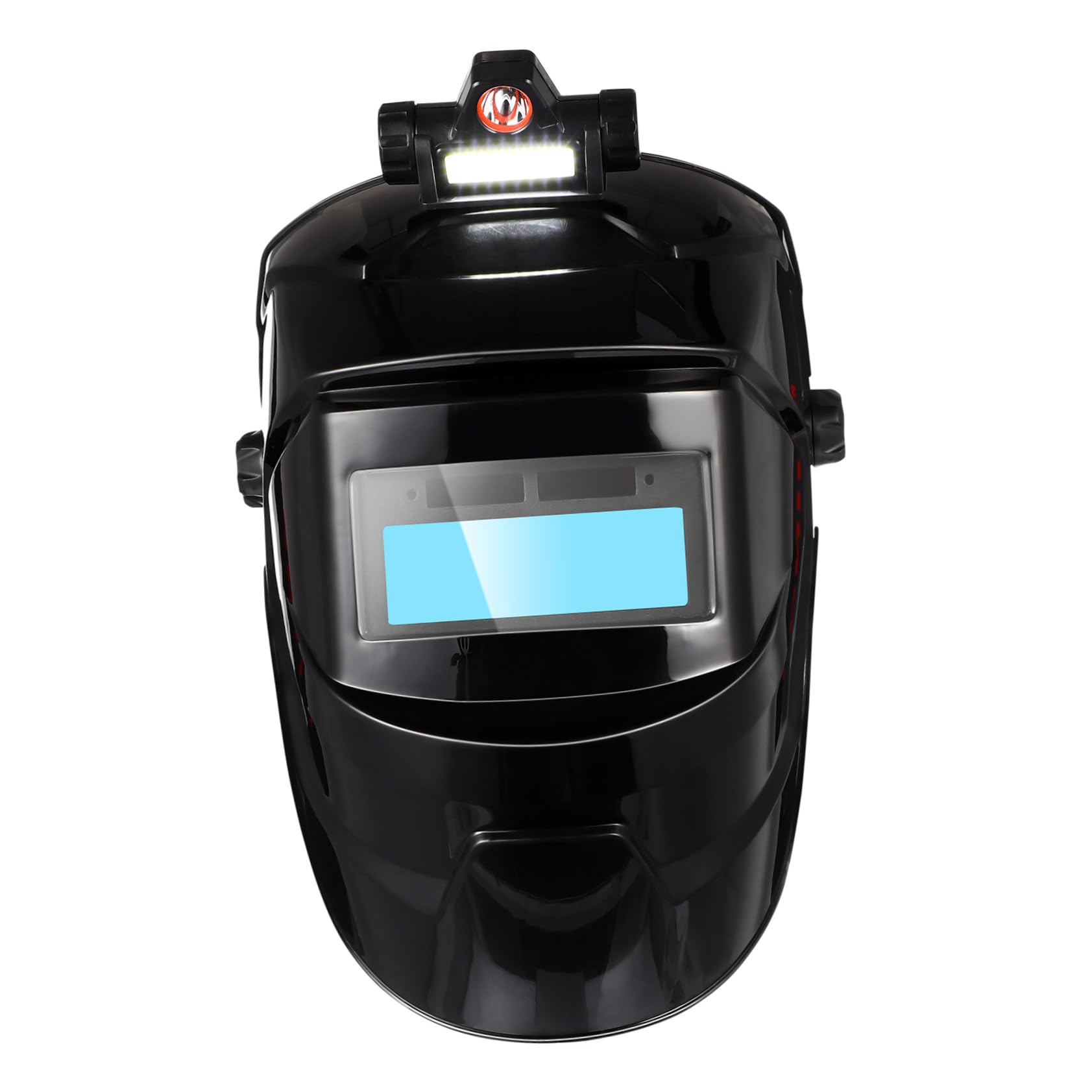 Casque de Soudage Monté Tête Écran Grand Format True Color, Cagoule de Soudage Portable à Énergie Solaire, Filtre Automatique Ajustable pour Protection Industrielle et Travail