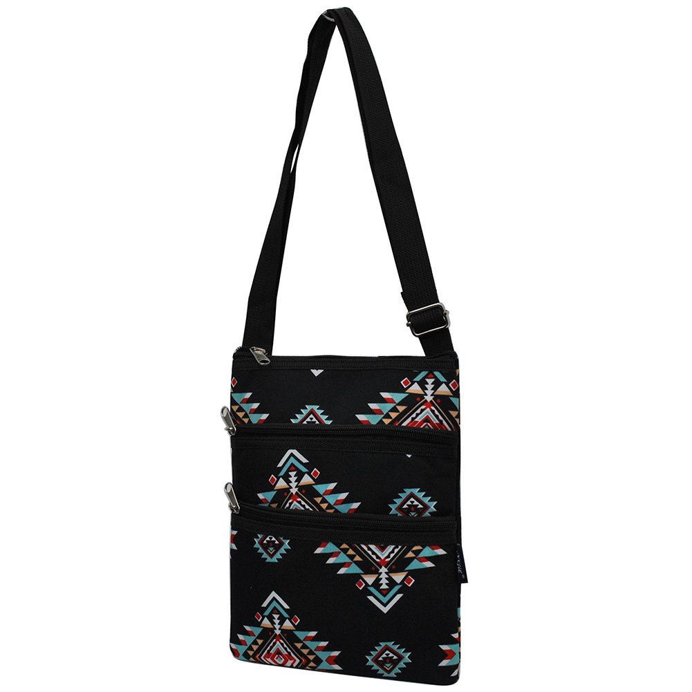 NGIL Messenger Hipster Bag Southern Tribe-Black