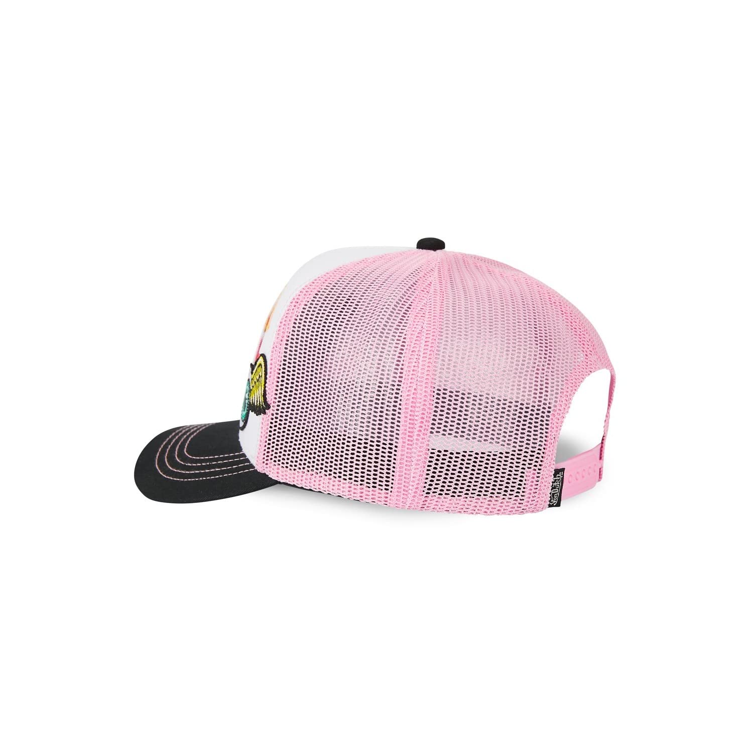 Von Dutch Casquette Trucker Unisex Gorra Blanco-Rosa