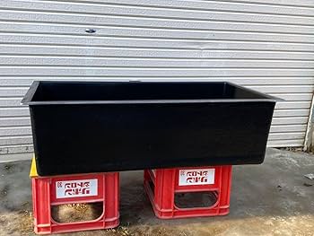 FRP 黒水槽タンク Amazon.co.jp: 中型 FRP製水槽 黒 : ペット用品