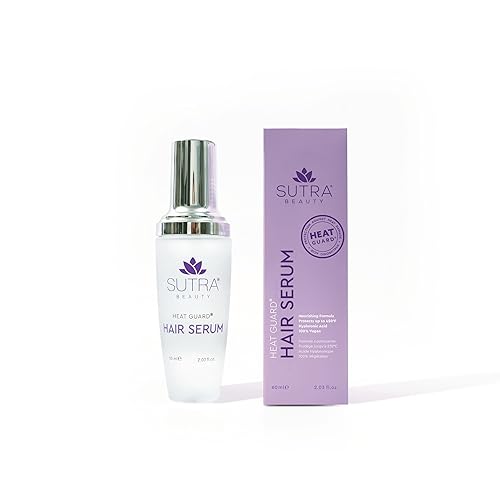 Sutra Beauty Suero rejuvenecedor para cabello seco y dañado suero suavizante con aceite de jojoba vitamina E Omega 3 y 9 203 onzas