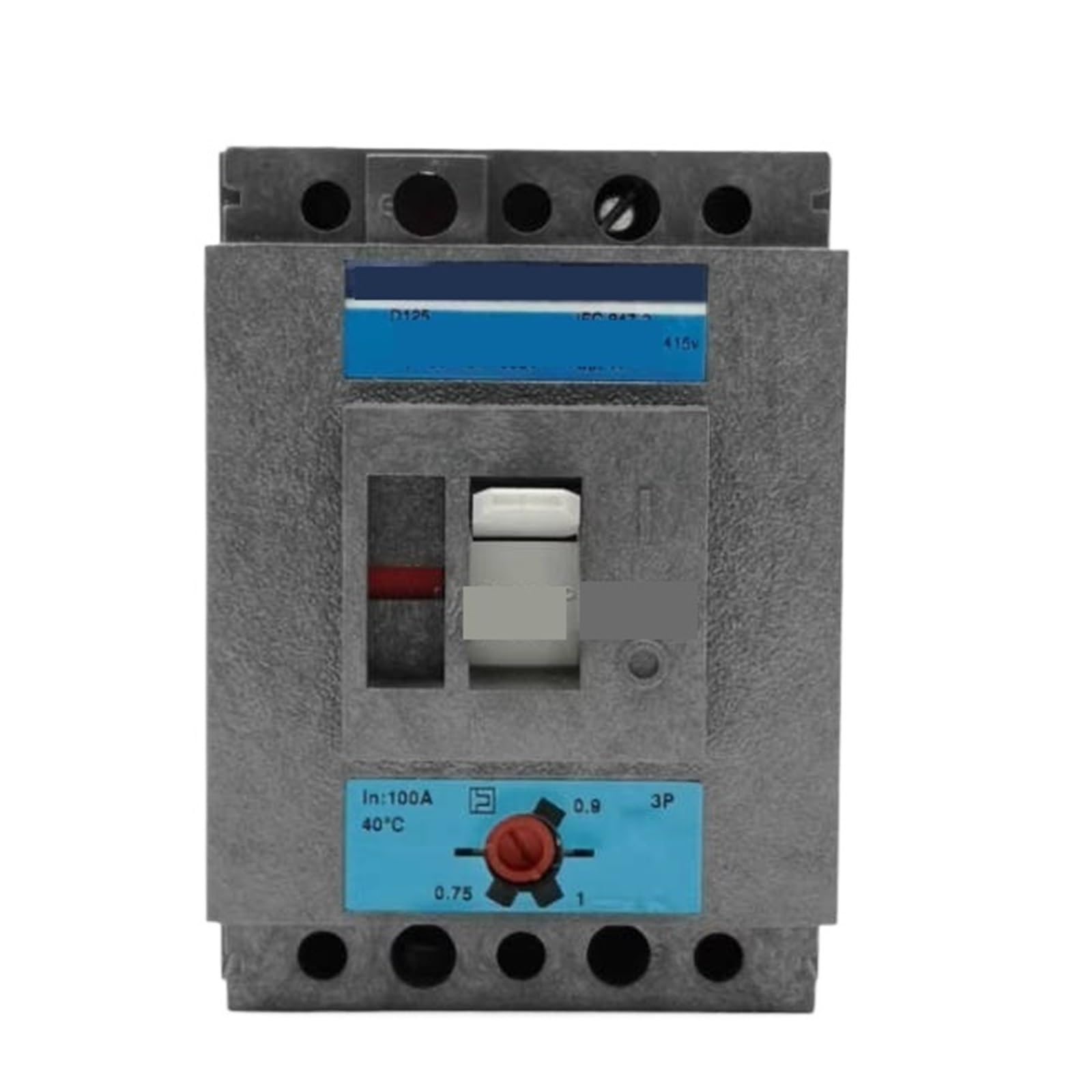 Interruttore automatico scatolato D125 3P 80A for Industrial Original