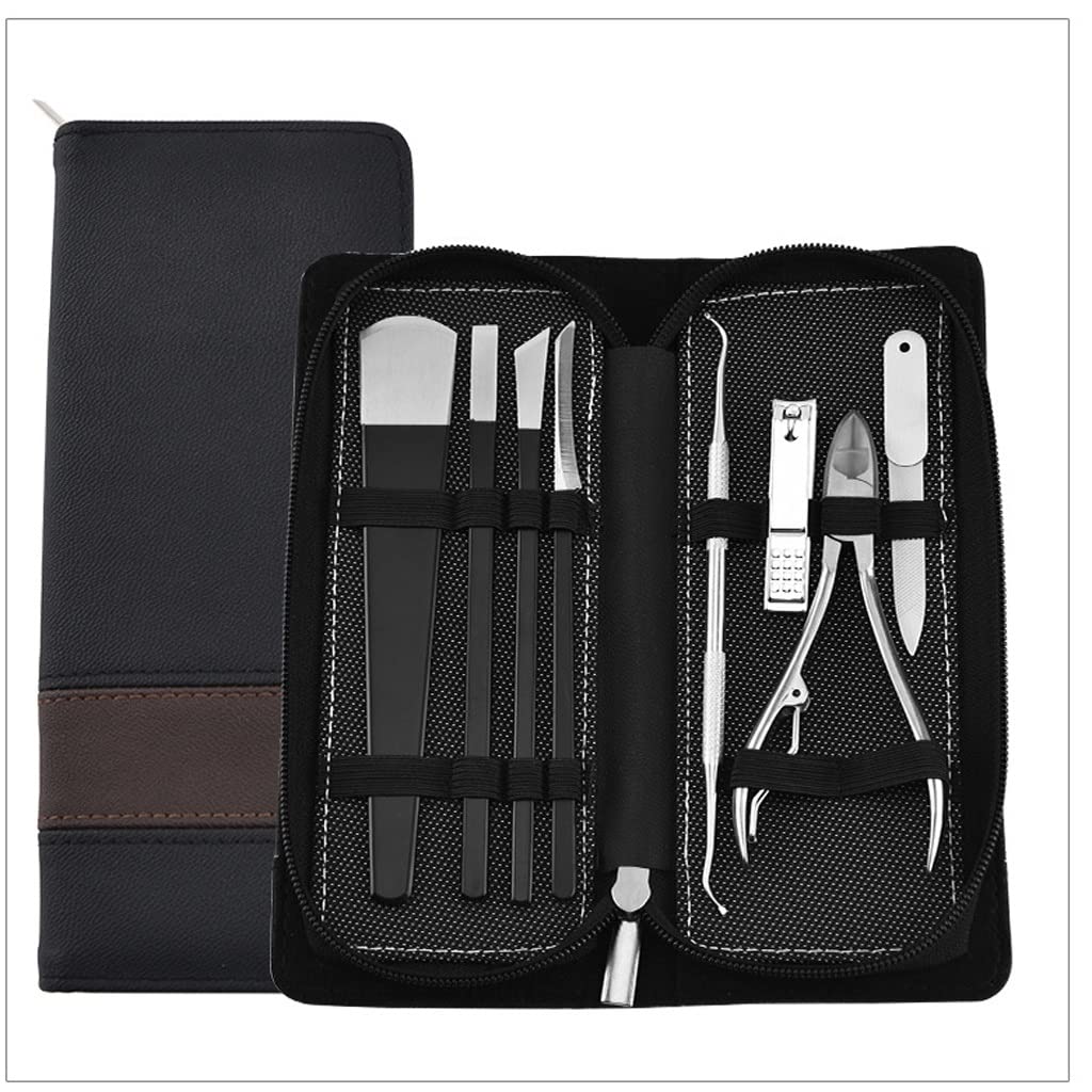 Set Profesional de pedicura para el Cuidado de Las uñas de los pies, Ideal para Hombres Mayores, para Viajes Familiares al Aire Libre