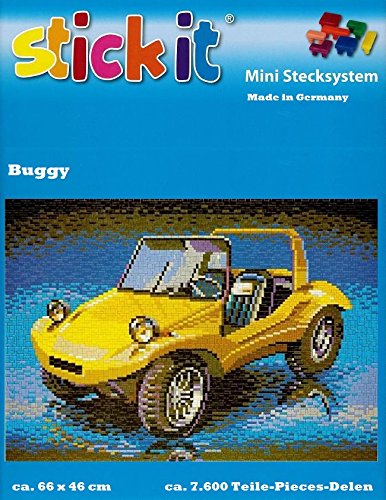 stickit Mini Stecksystem Buggy gelb (Oldtimer) ca. 7.600 Teile Nr. 42146