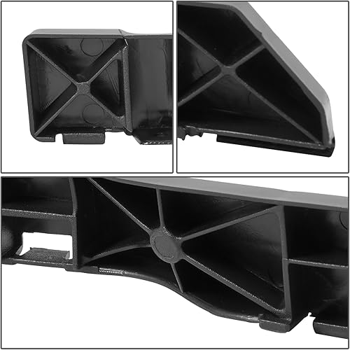 Miniatura 2 de DNA MOTORING Soporte de parachoques delantero derecho compatible con Dodge Journey 2009-2020, OEM-BPBK-CH1033105